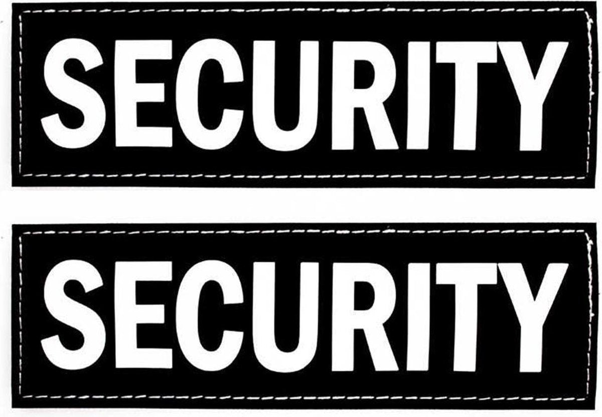 Ezydog Harnas Patch - Security - 5x15 cm