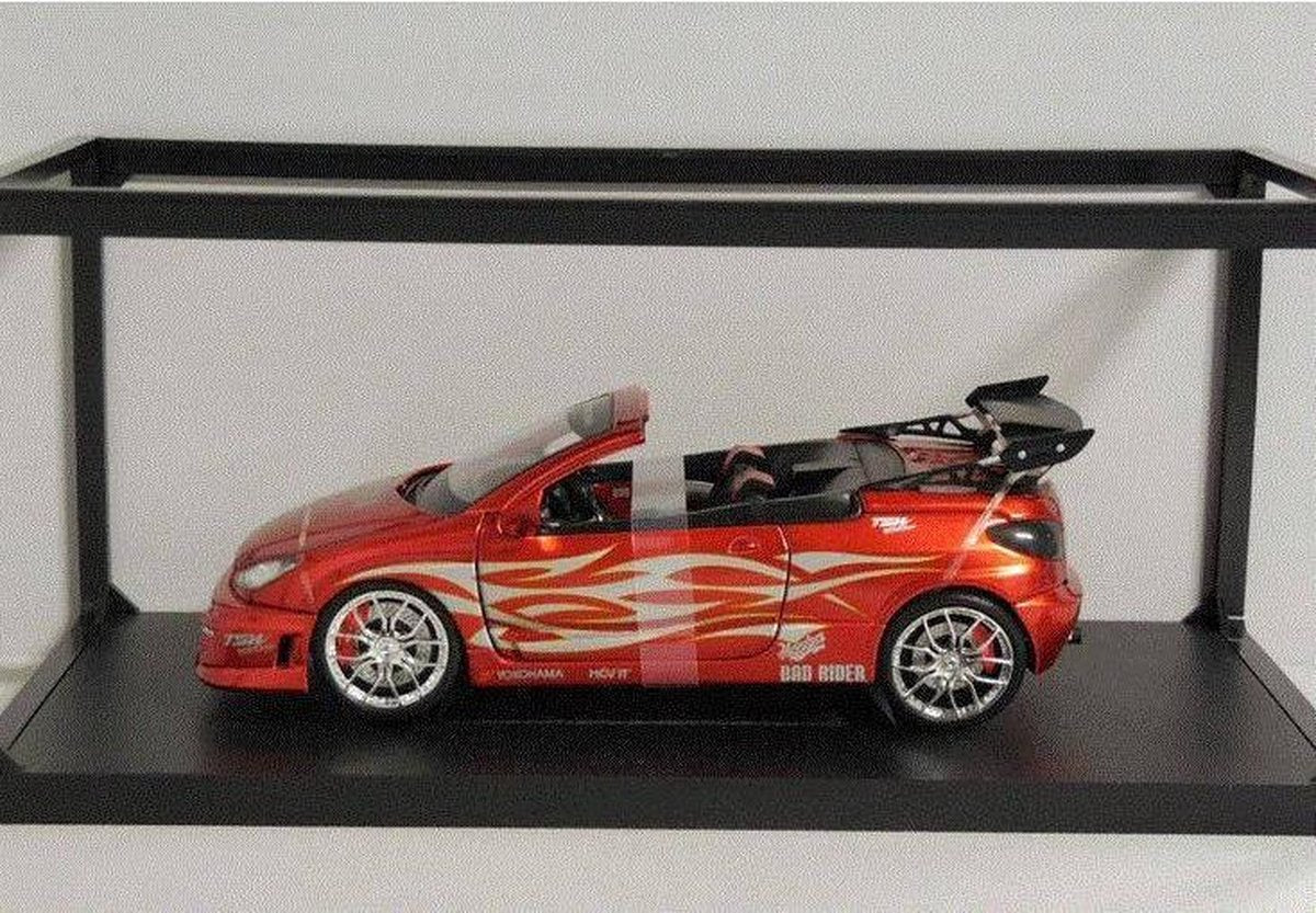 Peugeot 206 CC Tribal Coupe II Bad Rider 1:18 Norev Rood 184736
