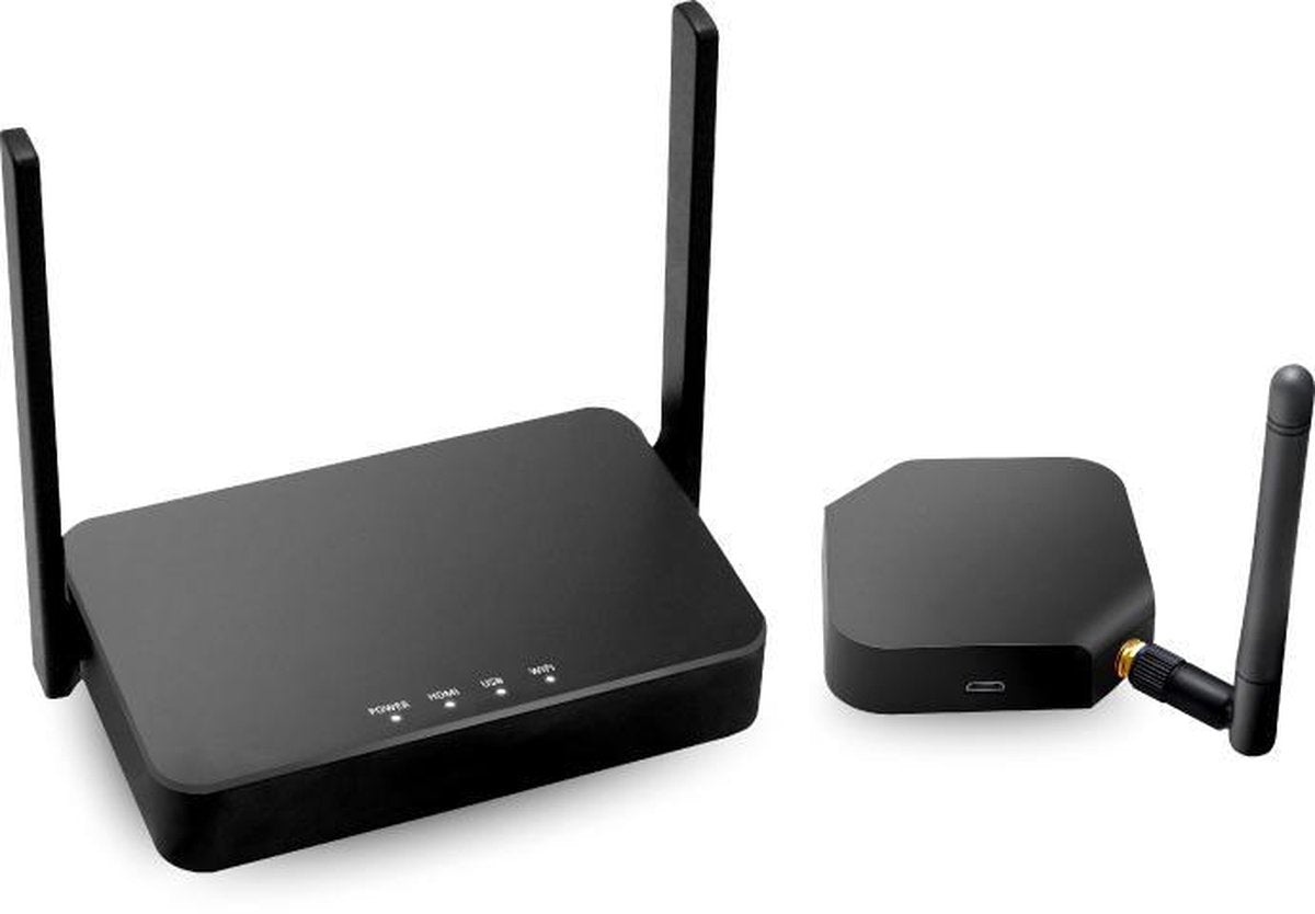 EZCast Pro Quattropod Lite 1x Zender 1x Ontvanger wireless casting system HDMI (1 x LT01