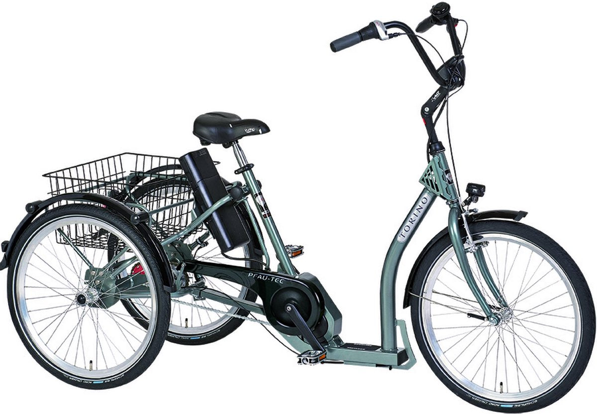 PFIFF TORINO ELEKTRISCHE DRIEWIELER H44 VOLWASSENEN > 7 SPEED 9AH HIGHLAND GREY