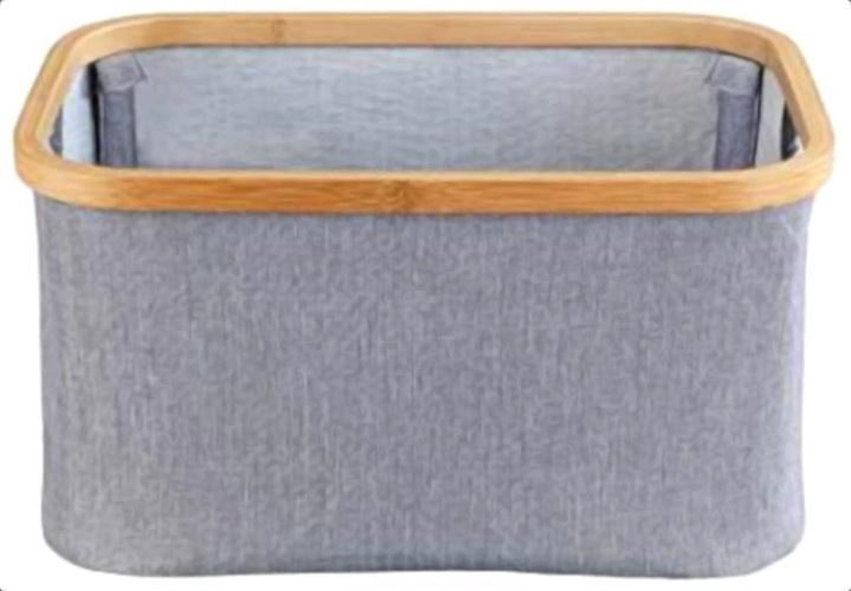 Wenko Opbergmand Bahari 20 X 38 Cm Polyester/Bamboe