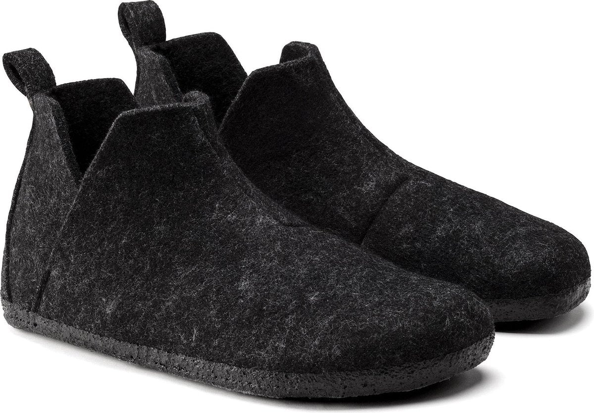 Birkenstock Sloffen - Maat 40 - Unisex - antraciet