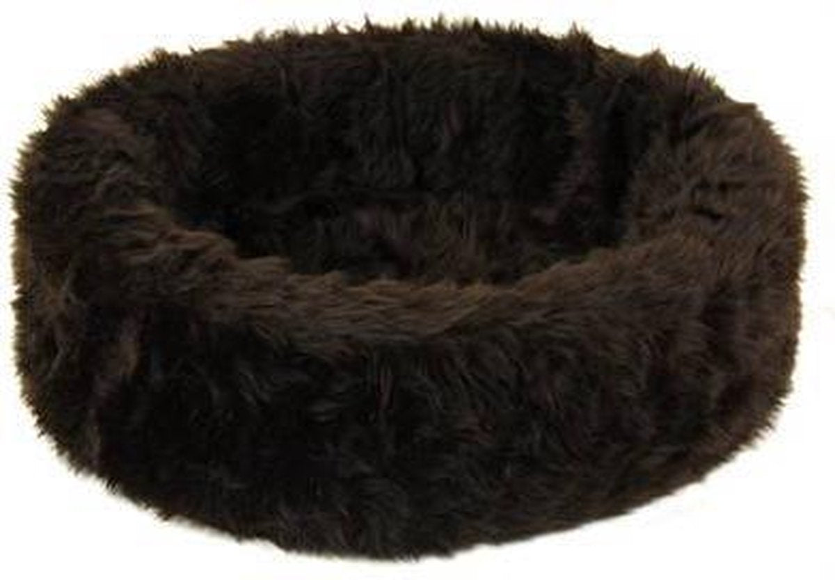 Petcomfort Bontmand - Hondenmand - 100 cm - Bruin