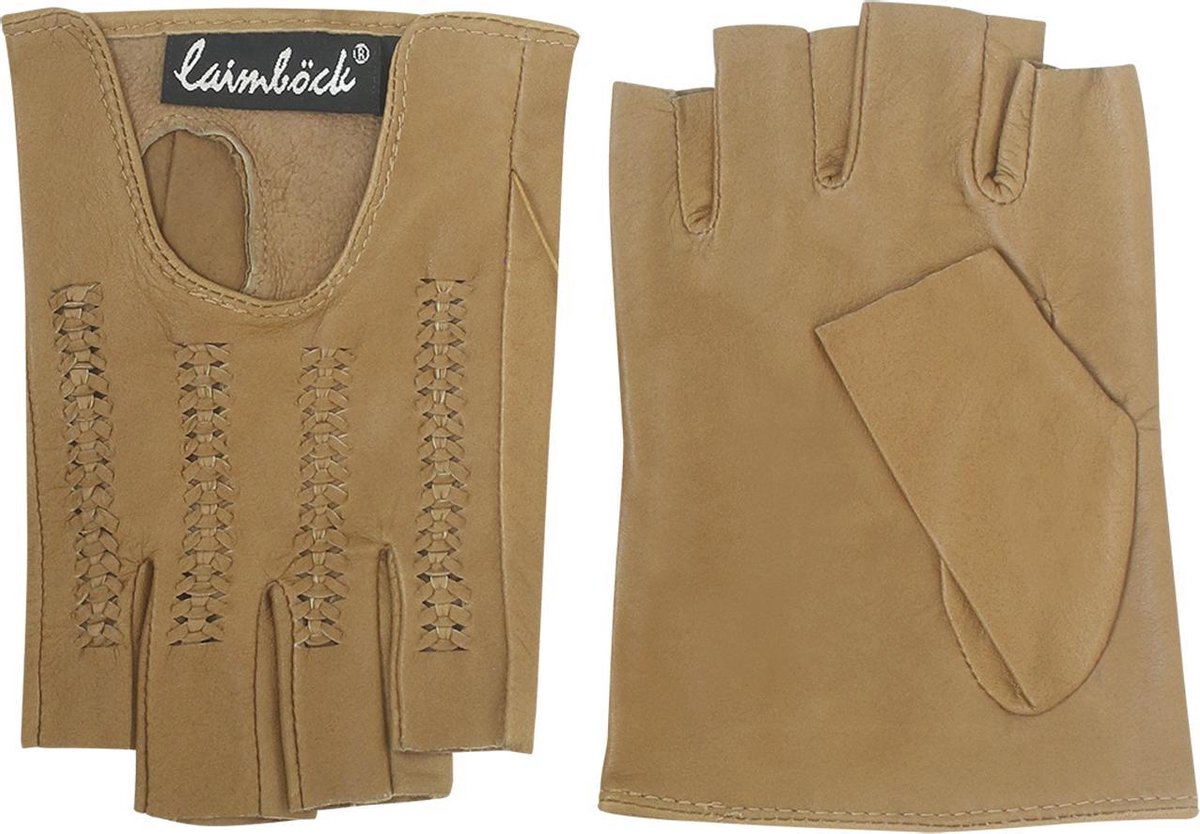 Leren handschoenen dames model Saltillo Color: Camel