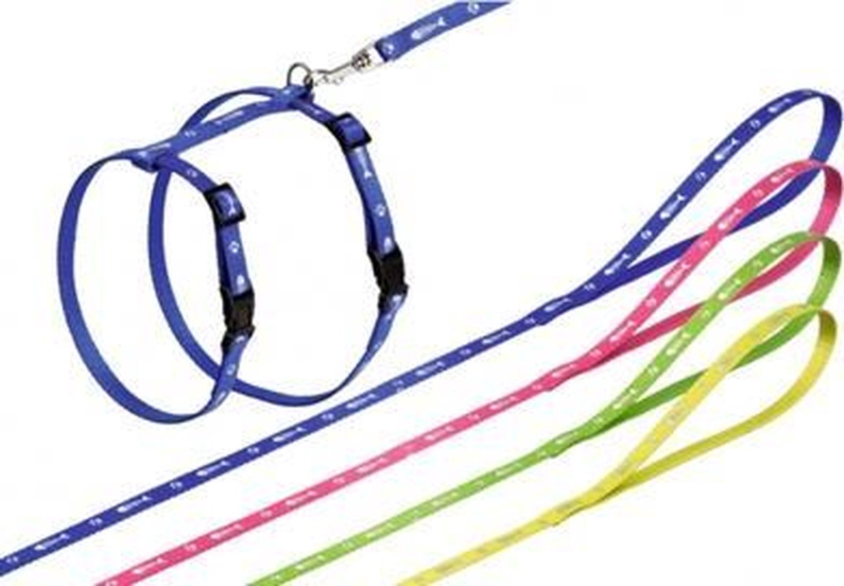 Art sportiv harness w. fishbones blue