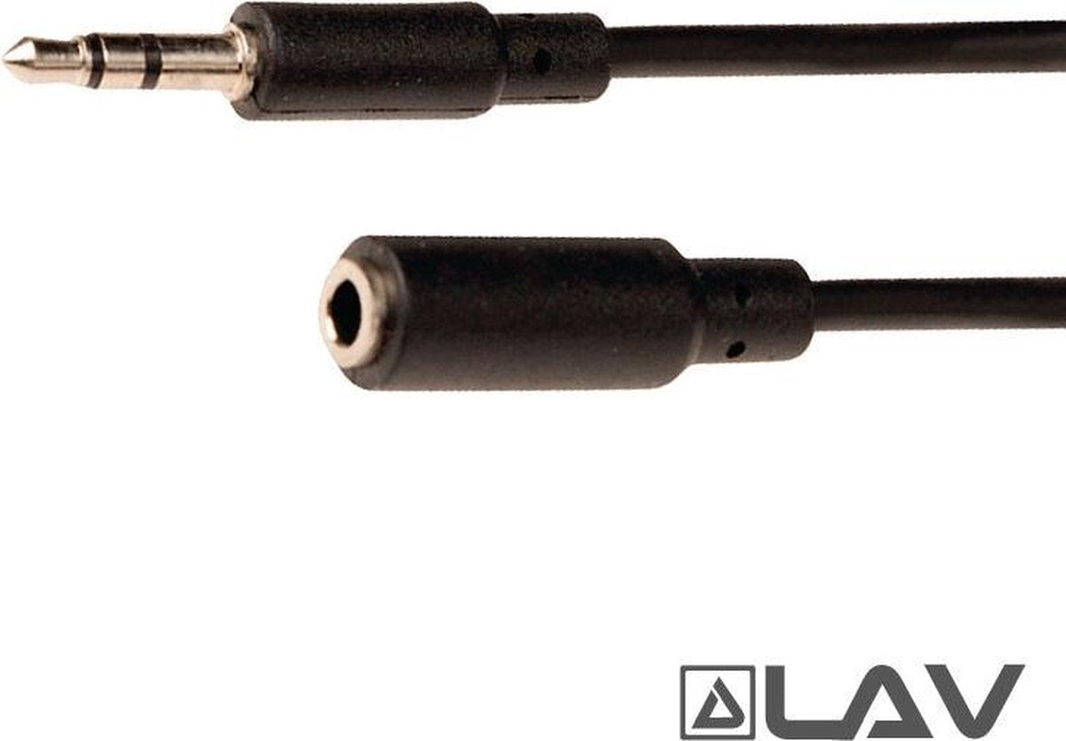 LAV - Verlengsnoer koptelefoon 2Mtr