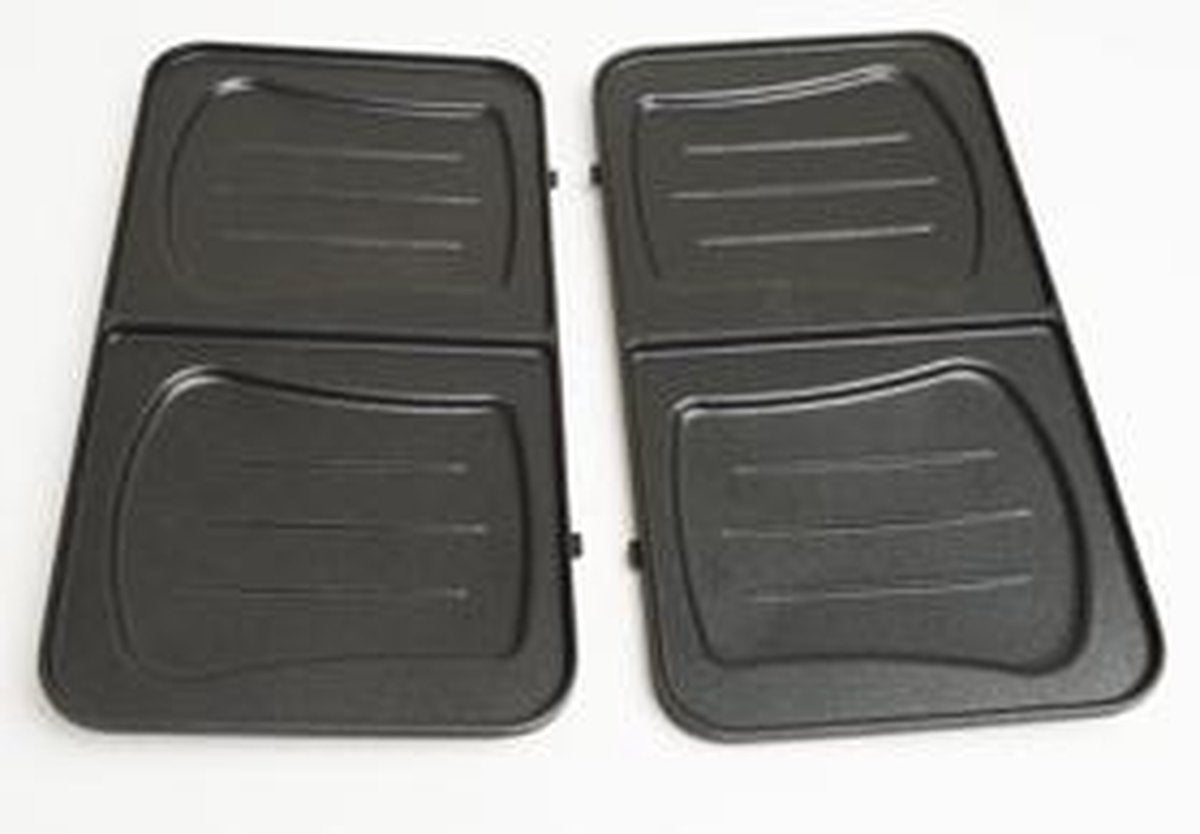 DOMO set bakplaten croque monsieur voor 3-in-1 snackmaker DO9055C (DO9055C-SP)
