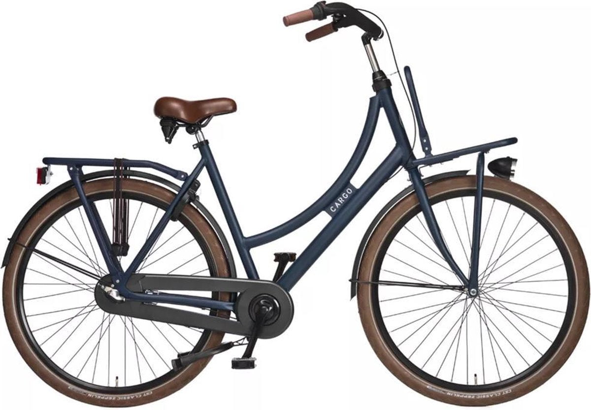 Avalon Cargo - Fiets - Vrouwen - Blauw - 57 cm