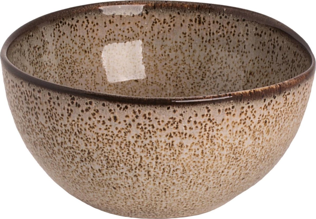 Palmer Schaal Rustique 12.5 cm 45 cl Bruin Stoneware 1 stuk(s)