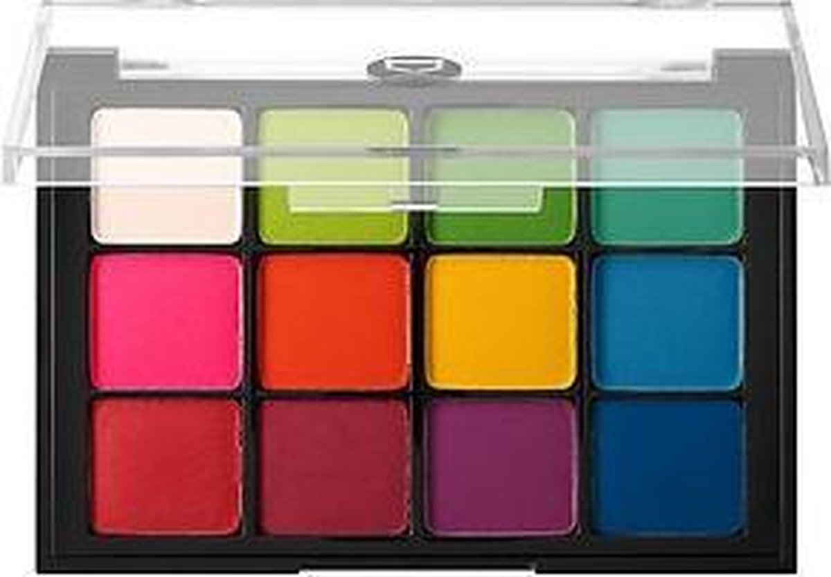 Viseart 12 Eyeshadow Palette - 08 Editorial Brights