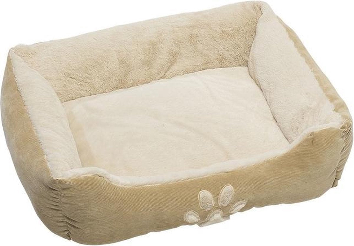 Beige katten/poezen mand/kussen 60 cm