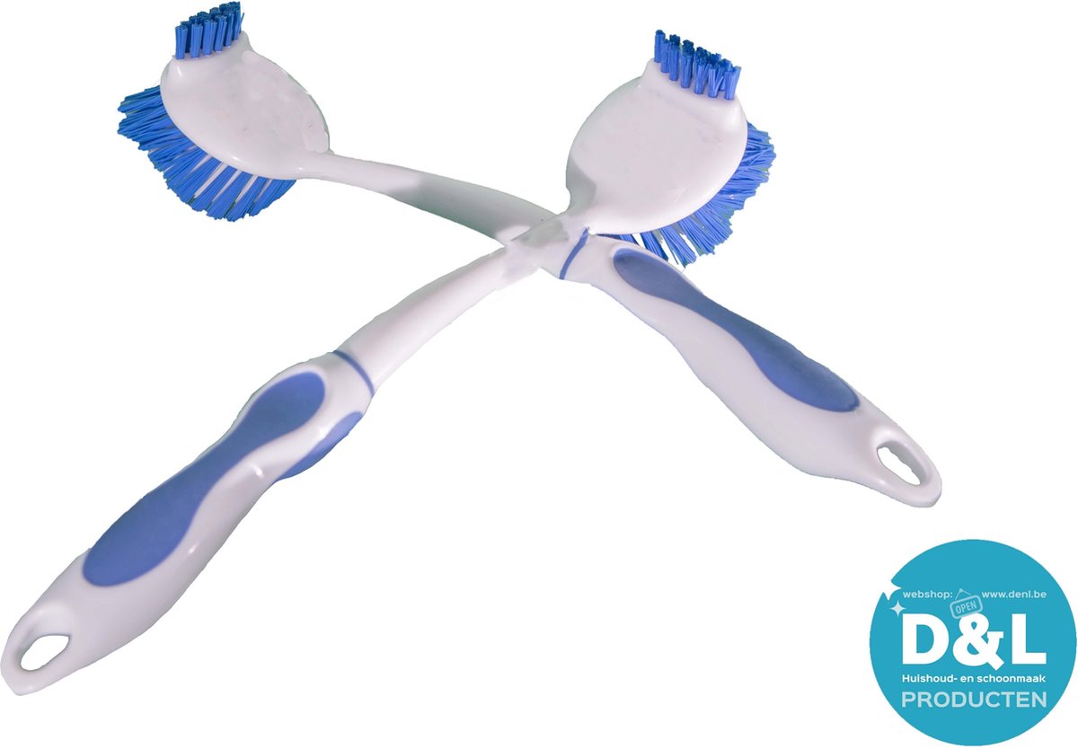 D&L Afwasborstel - Schrobborstel - Nylon Haren