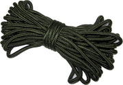 MacGyver Paratouw 8mm -  Legergroen touw - Zekeren van bagage - zeilen - tenttouw - 4 Meter