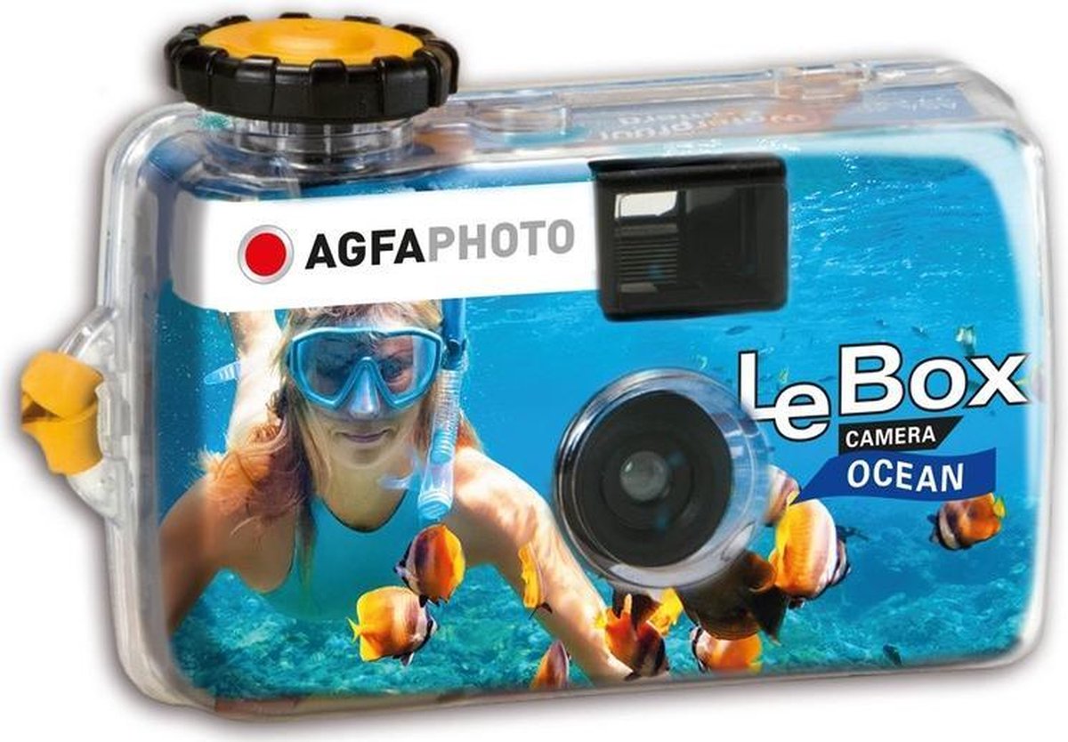 Wegwerp onderwater camera voor 27 kleuren fotos  - Vakantiefotos weggooi cameras - Duiken/zwemmen