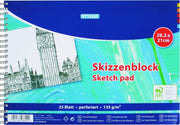 Schetsboek A4 25vel 140gr