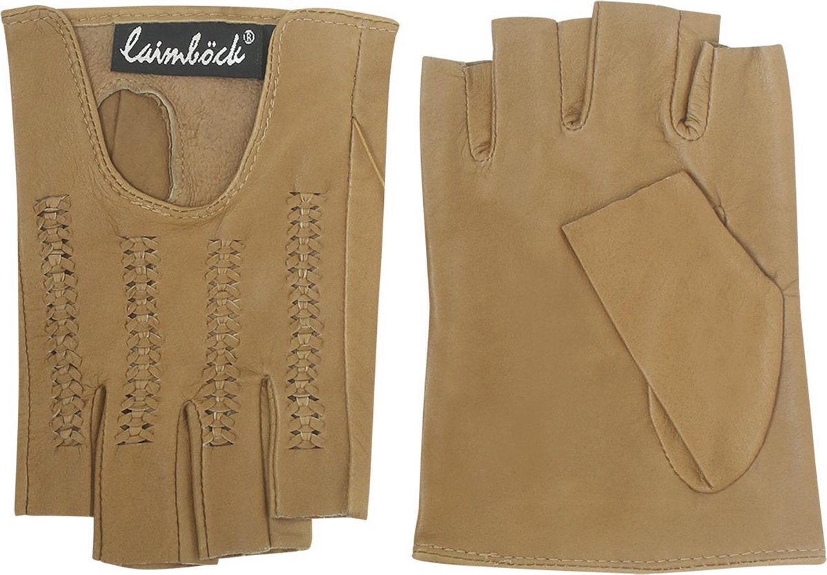 Leren handschoenen dames model Saltillo Color: Camel