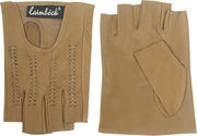 Leren handschoenen dames model Saltillo Color: Camel