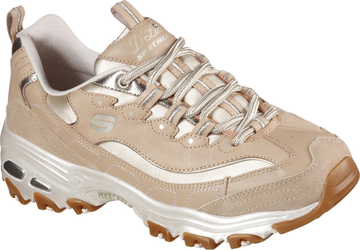 Skechers - Dames schoenen - 149479 D'Lites-Natural Wave - tan - maat 38