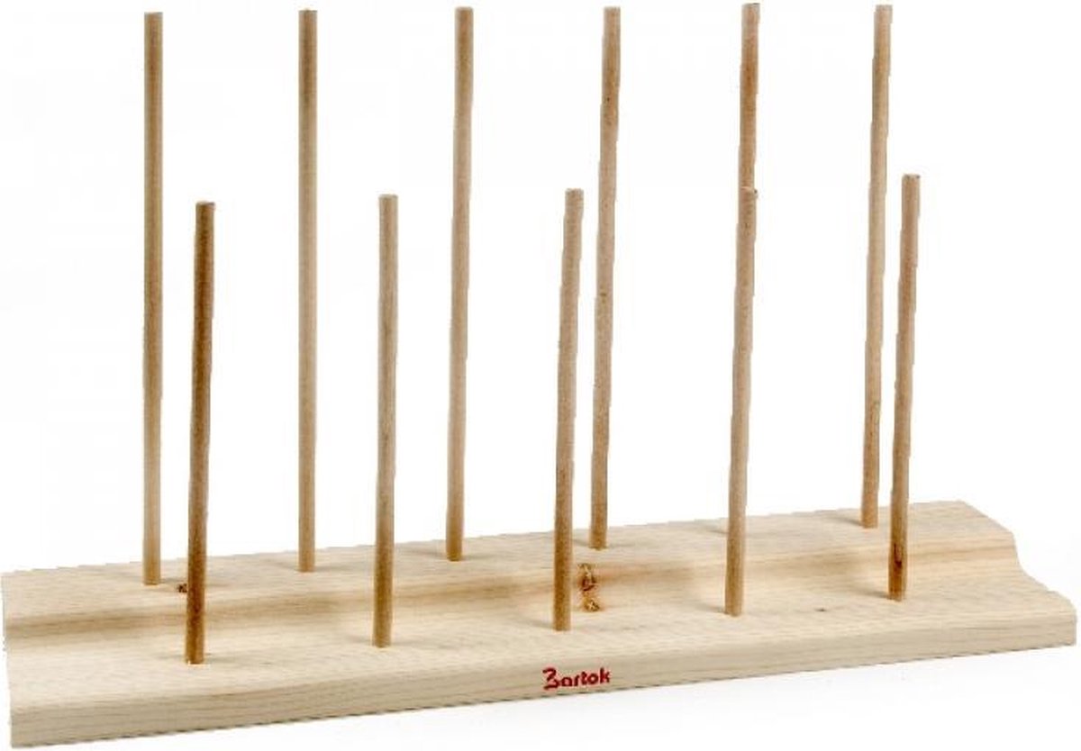 display voor 6 + 5 Poppenkastpoppen Hout