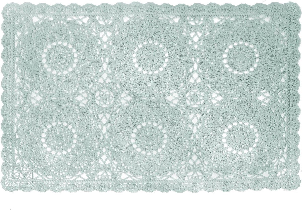 Placemat 30x45 cm Dentelia blue