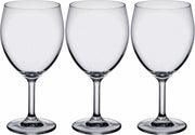 12x Stuks wijnglazen transparant 260 ml - Wijnglas witte of rode wijn op voet
