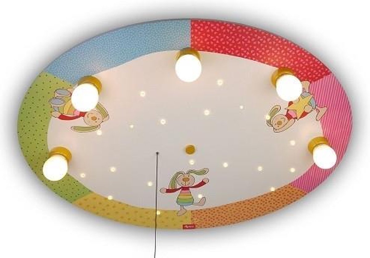 Plafondlamp Rainbow Rabbit (compatibel met Amazon Echo)