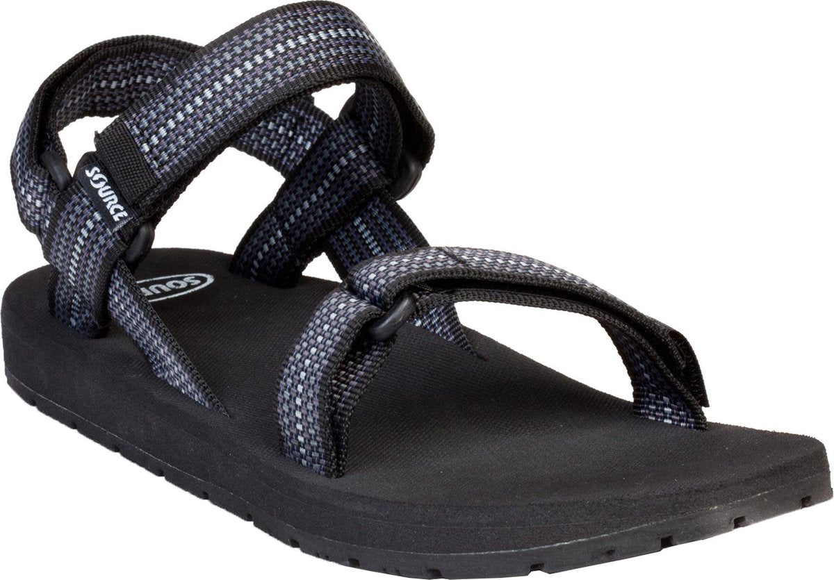 Source Classic Sandaal heren Wandelsandalen - Maat 46 - Mannen - zwart/wit/paars/blauw