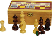 Abbey Game Schaakstukken - 87 mm - Zwart/Wit