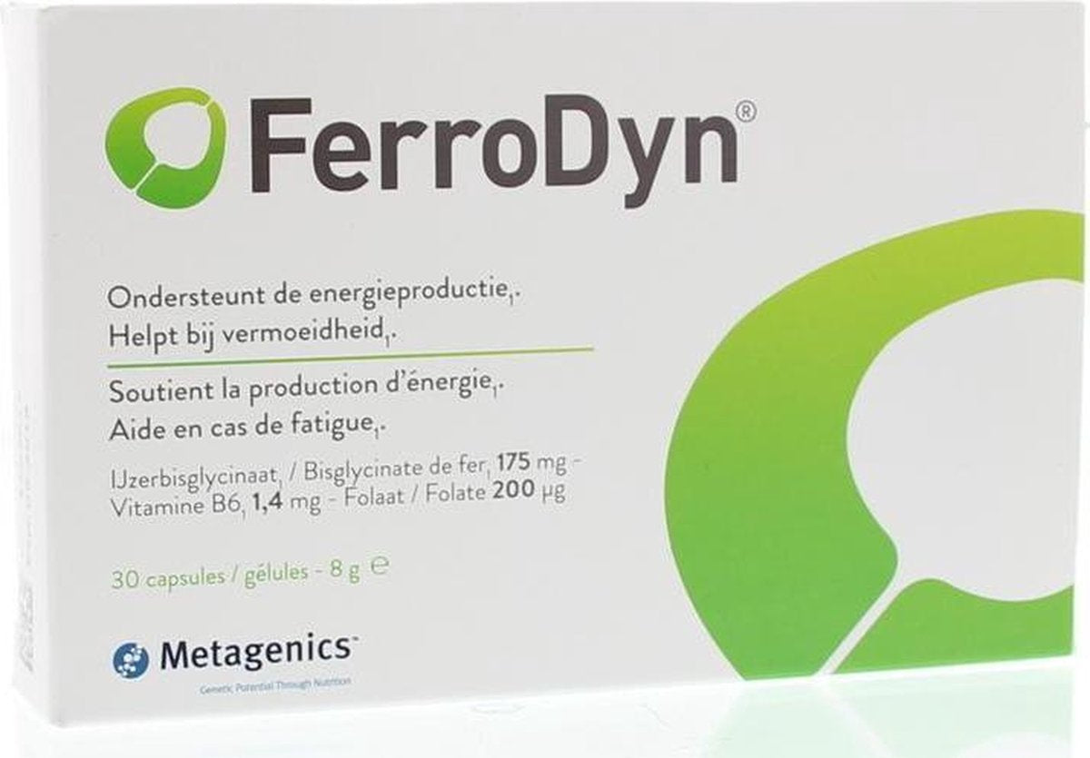 Metagenics FerroDyn - 30 capsules