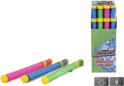 Waterpistool 3 stralen met licht 48 cm 3 kleuren incl. batt.