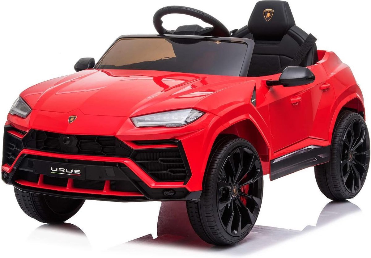 Elektrische auto Lamborghini Urus rood