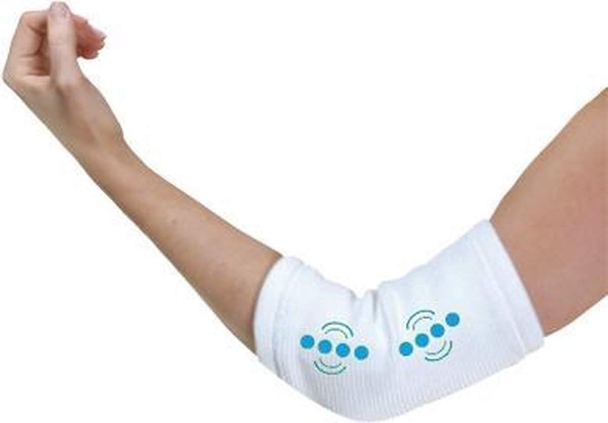 Therapeutische magneto bandages; Elleboog