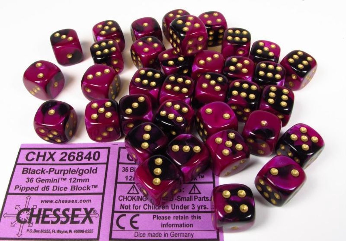Chessex dobbelstenen set