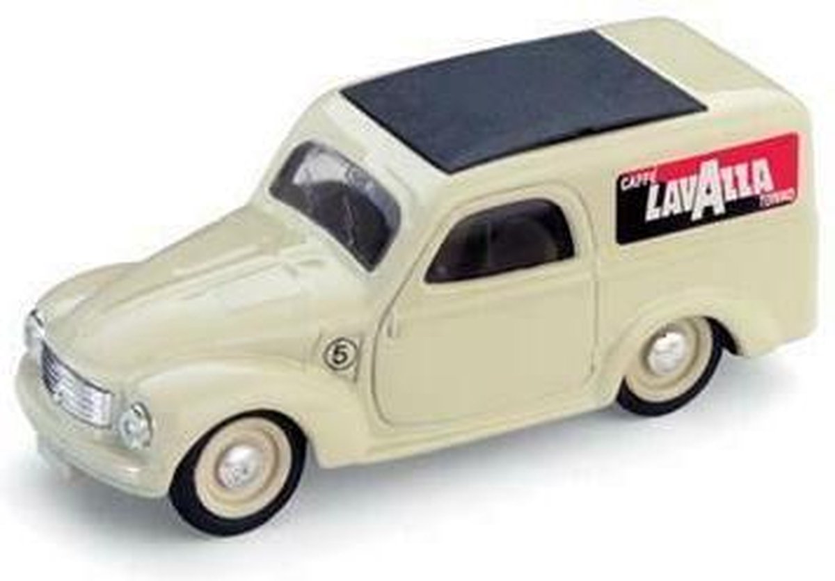 Fiat 500 C Van Lavazza 1950 Ivory