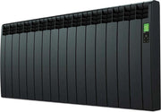 Elektrische Radiator Wifi Grafiet - Smartcontrol via app - Energiebesparende functies - Laag verbruik - Realtime consumptie - 15 elementen - 1600 W - Zuinigste Radiator