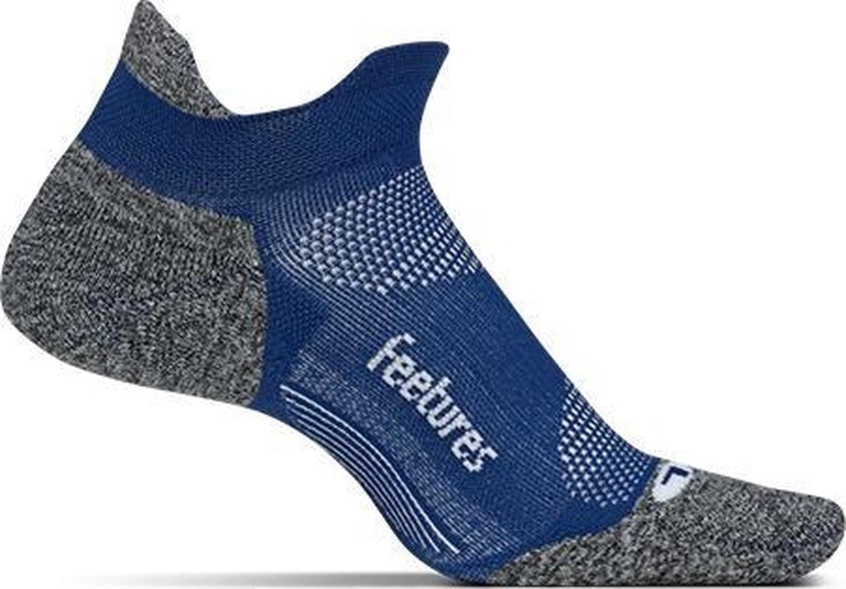 Feetures Elite Light Cushion No Show Tab - Sapphire - Hardloopsokken - Sportsokken - Extra Large - 47/51