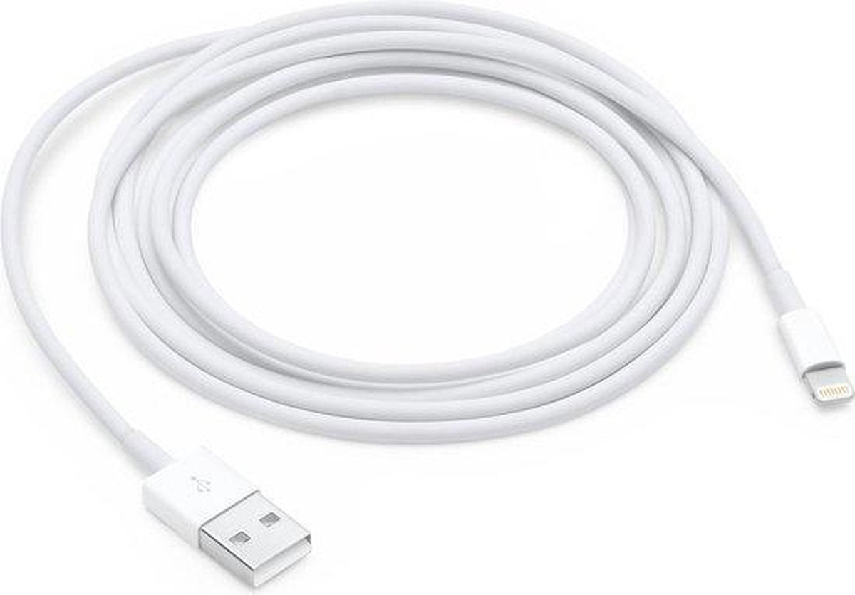 iphone lader kabel - Oplader iPhone - USB - 1 meter - Fast Charger - Snel laden - Geschikt voor iPhone / iPad / iPod