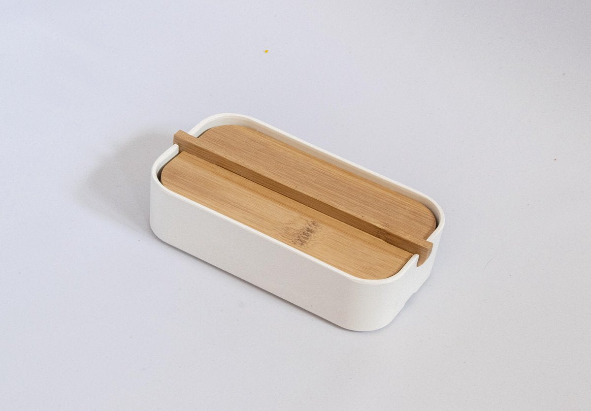 Hipperboo® - Bamboe - Organizer - Sieradendoosje - Top Box - Afsluitbaar - 15.5x8.5x4 cm