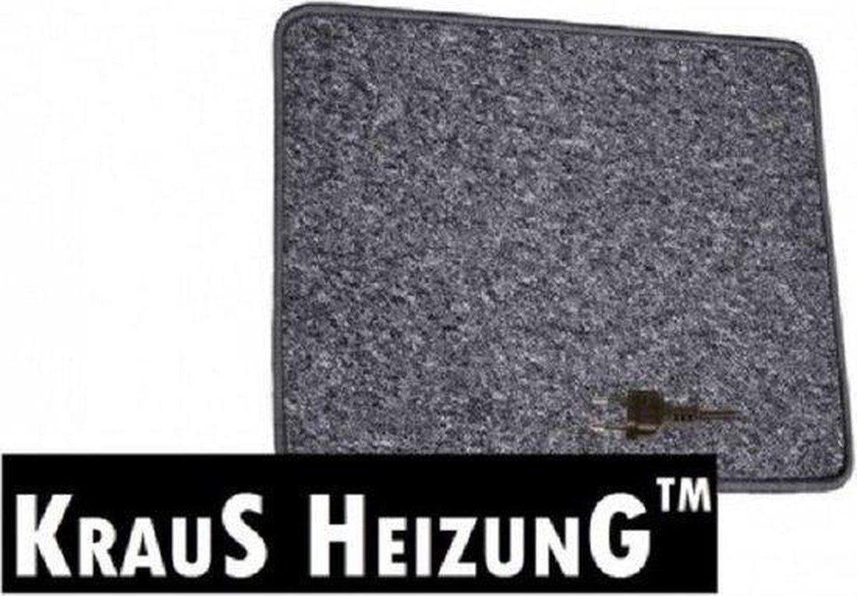 Elektrische voetverwarming mat infrarood  met dimmer 60x70cm 60 Watt