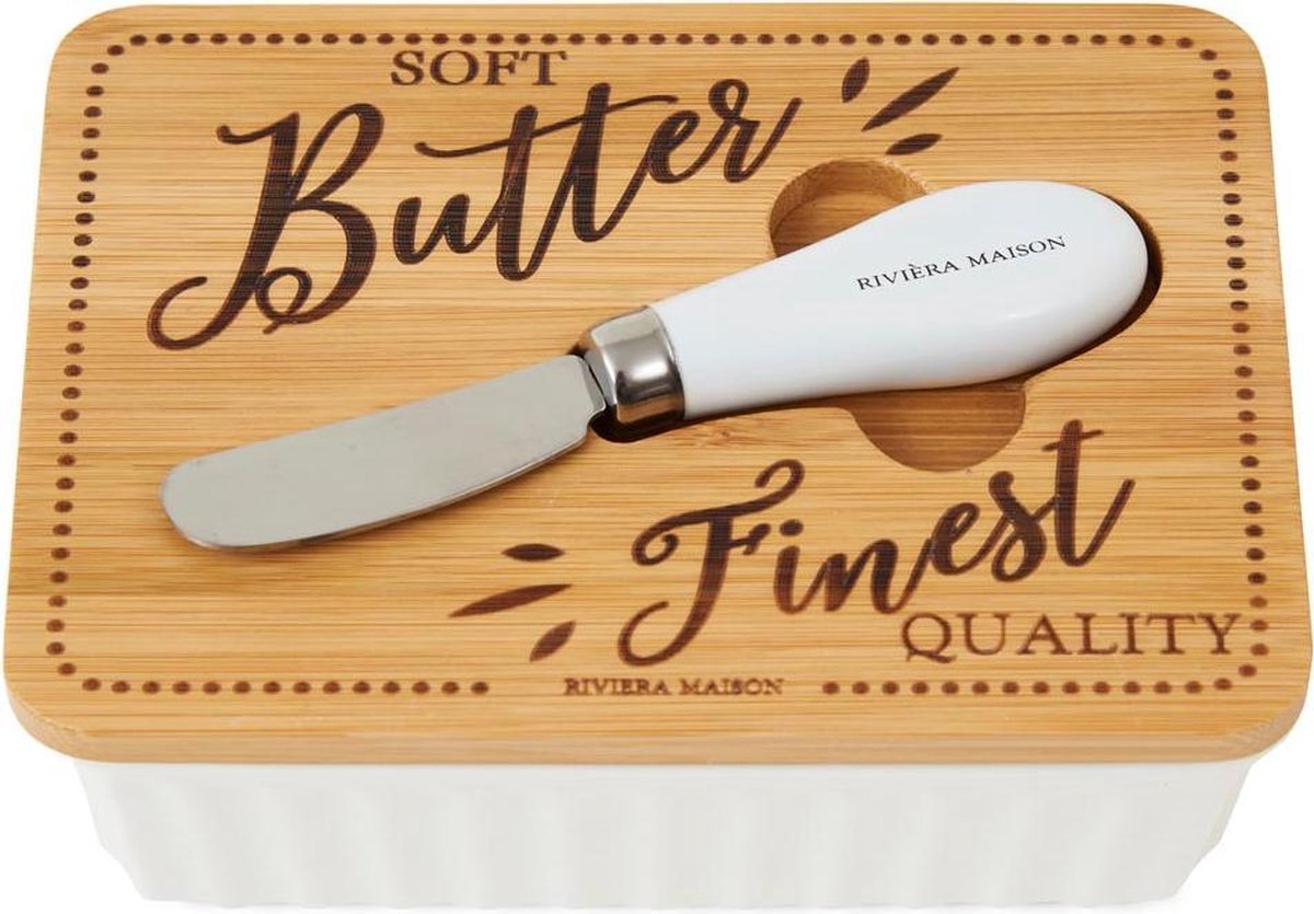 Rivièra Maison Finest Quality Butter Dish