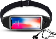 iCall Running Belt Heupband - Smartphone Houder - Universeel - Zwart