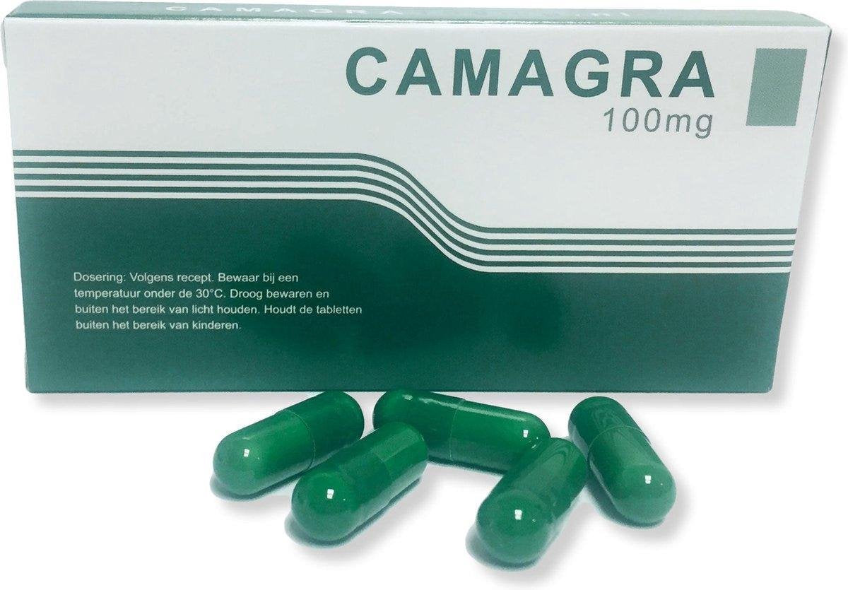 Camagra 100MG - Extra sterk - Net zo sterk als Kamagra - Nederlandse formule van de bekende erectiepil - Zelfde kracht als Viagra of Kamagra