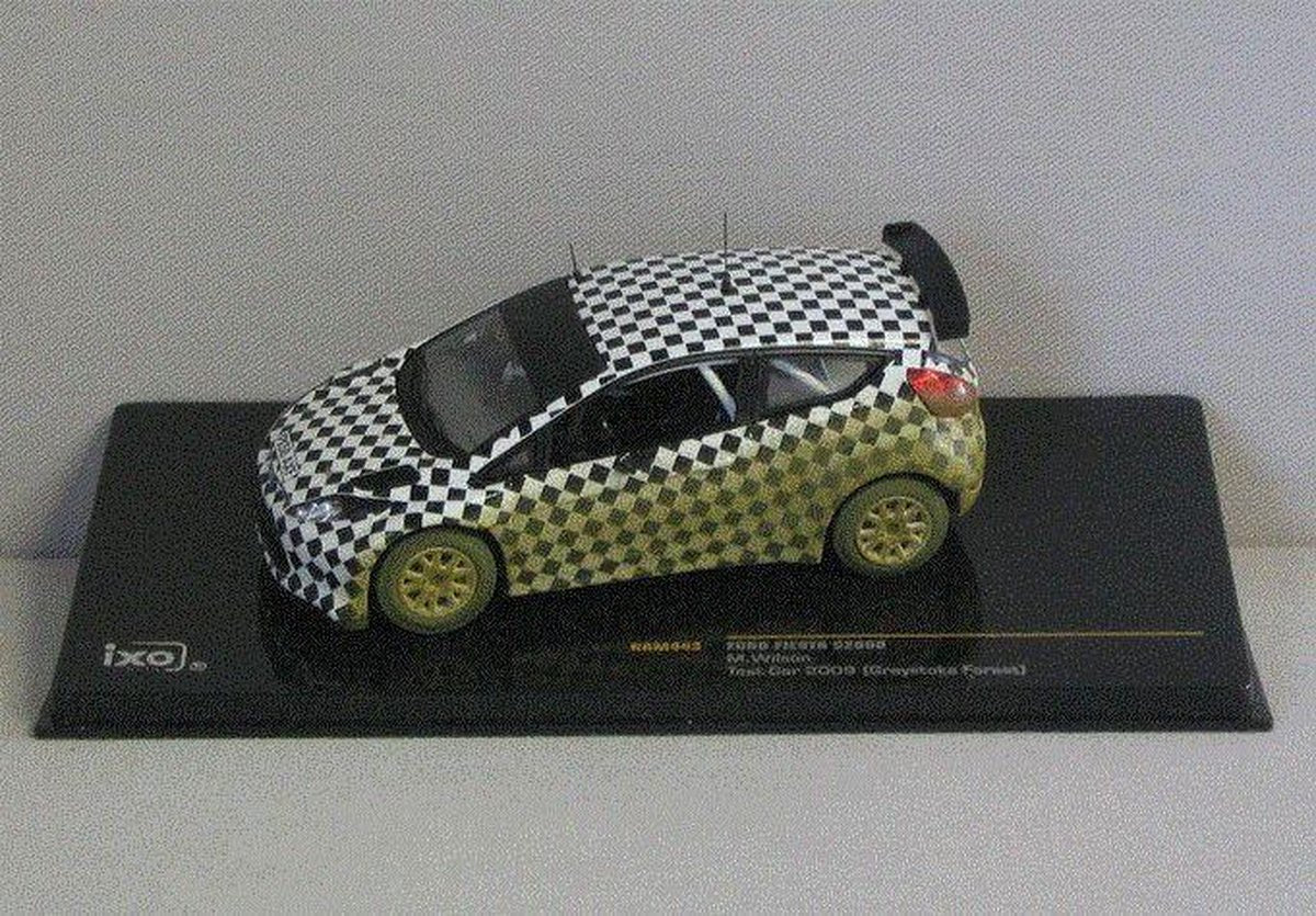 Ford Fiesta S2000 Test Car 2009 (Greystoke Forest) - 1:43 - IXO Models