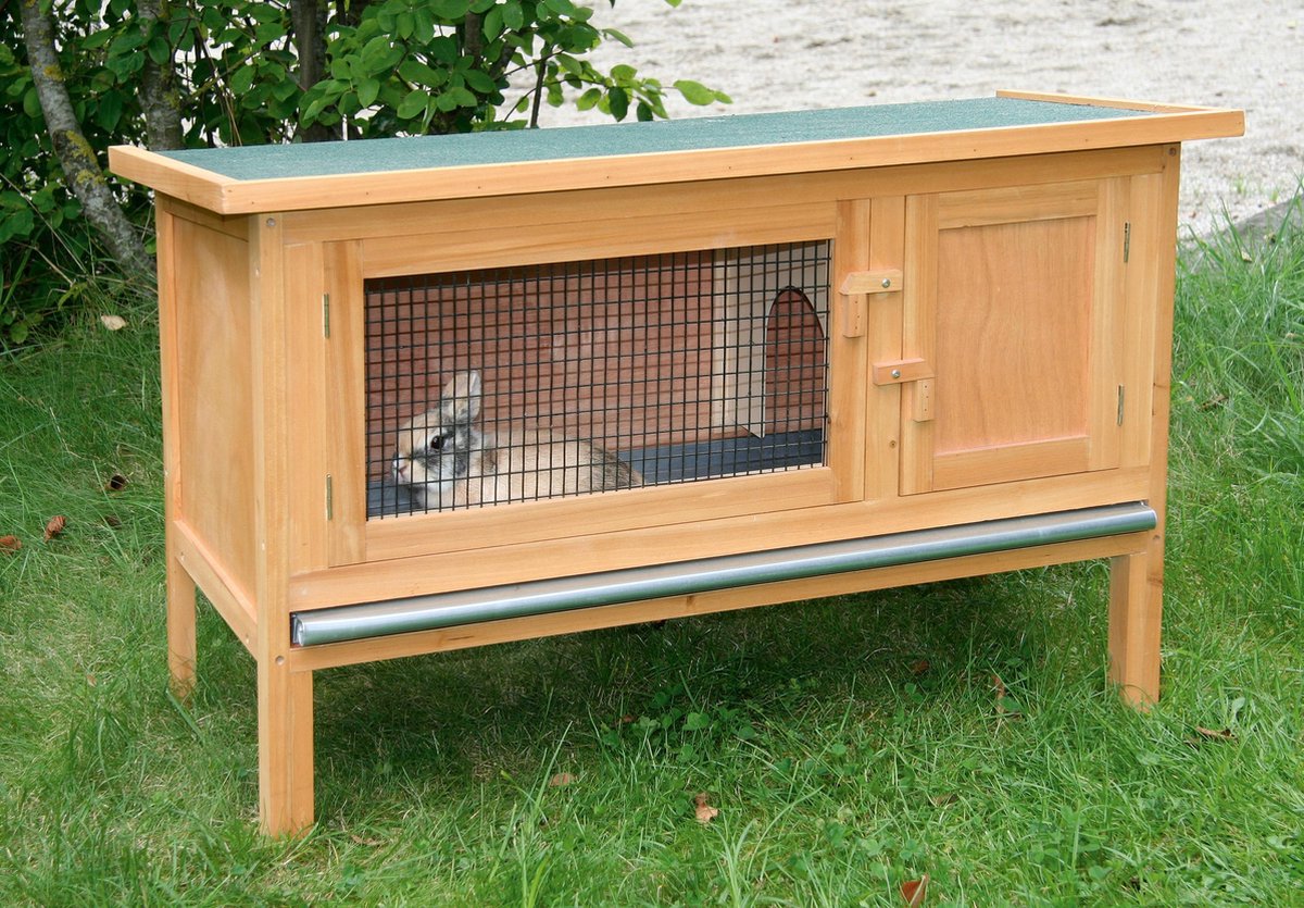 Kerbl Fred Konijnenhok - 100 x 45 x 62 cm - Bruin