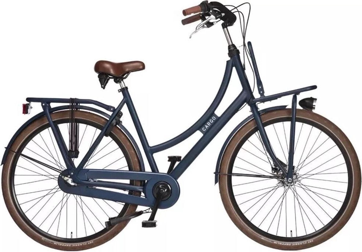 Avalon Cargo - Fiets - Vrouwen - Matblauw - 50