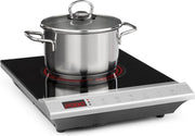 MisterCook infrarood kookplaat 2000W 90-650°C timer zilver