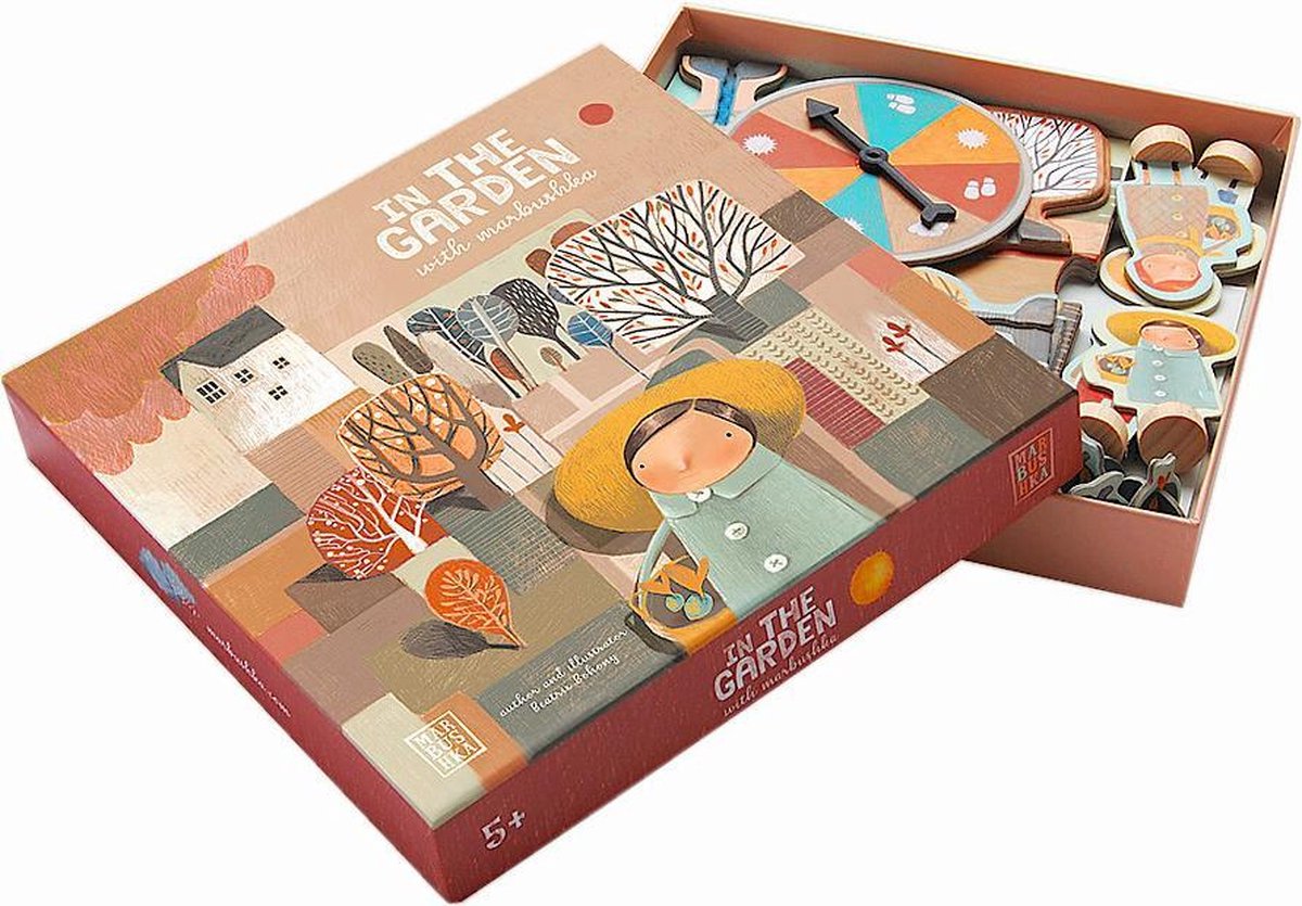 Coöperatief bordspel - [Marbushka] - In the de tuin - kinder en familie gezelschapsspel
