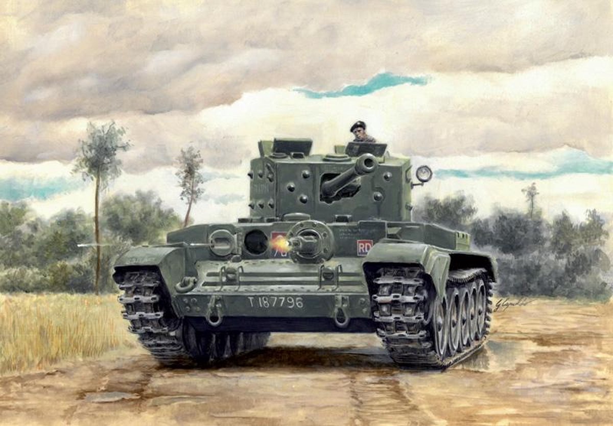 Italeri - Cromwell Mk. Iv 1:56 (Ita15754)