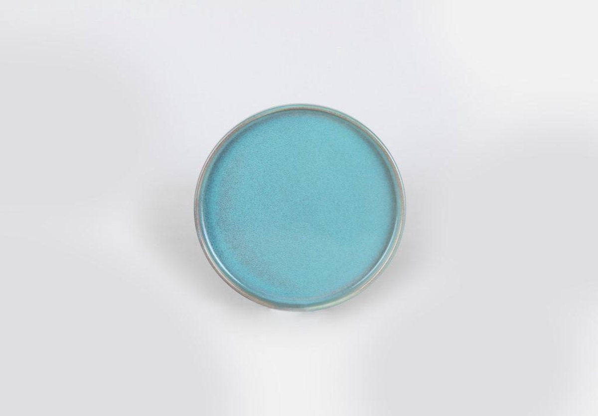 Inspire Laguna Set 6 Plat bord 21XH2CM Blauw Stoneware 621915