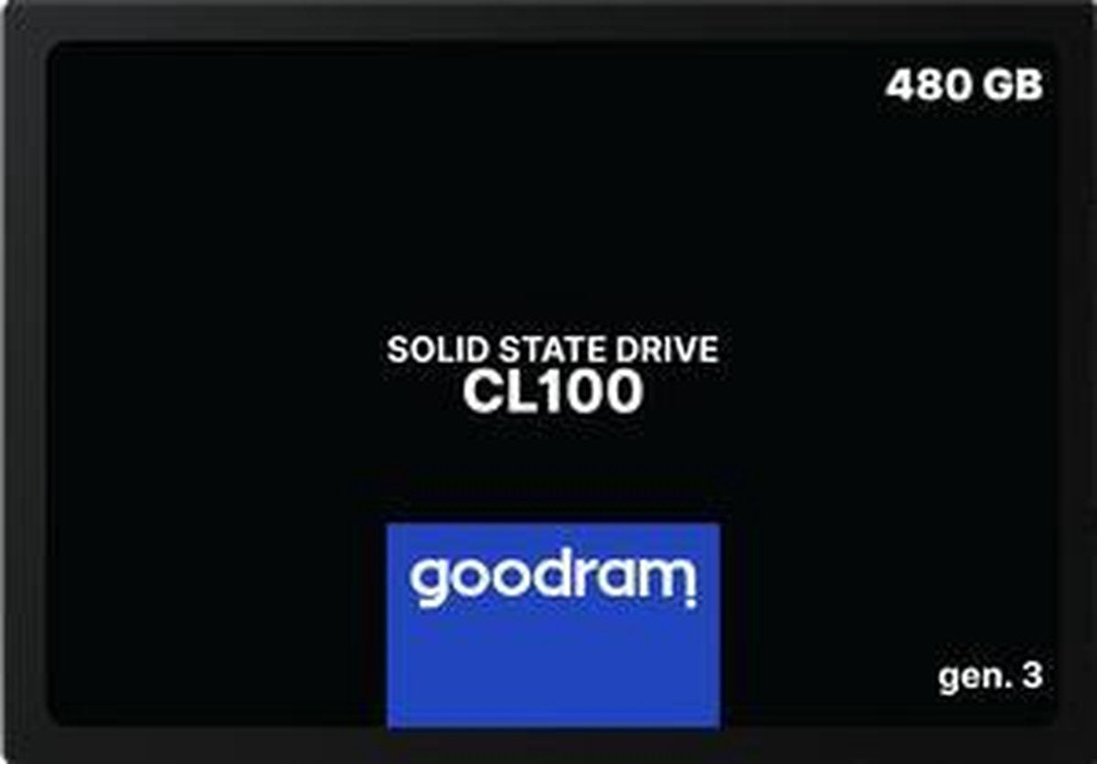 Goodram CL100 Gen 3 2.5'' 480 GB SATA III 3D TLC NAND